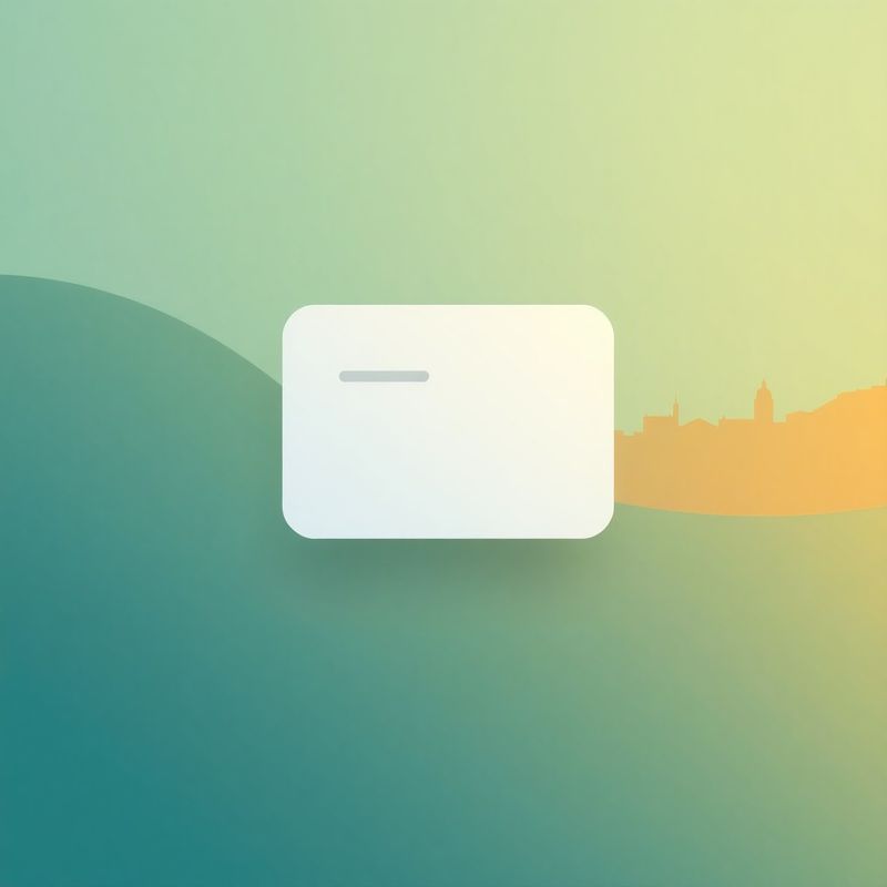 Illustration of a message form interface on a teal gradient background